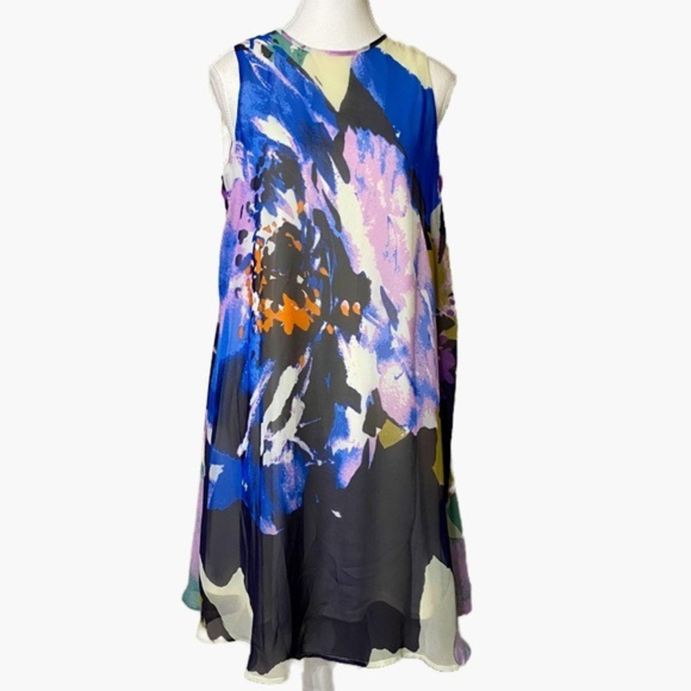 Just…Taylor chiffon floral midi dress